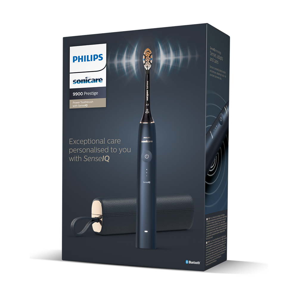 Philips Sonicare električna zobna ščetka Diamond Clean Prestige serije 9900 HX9992/12