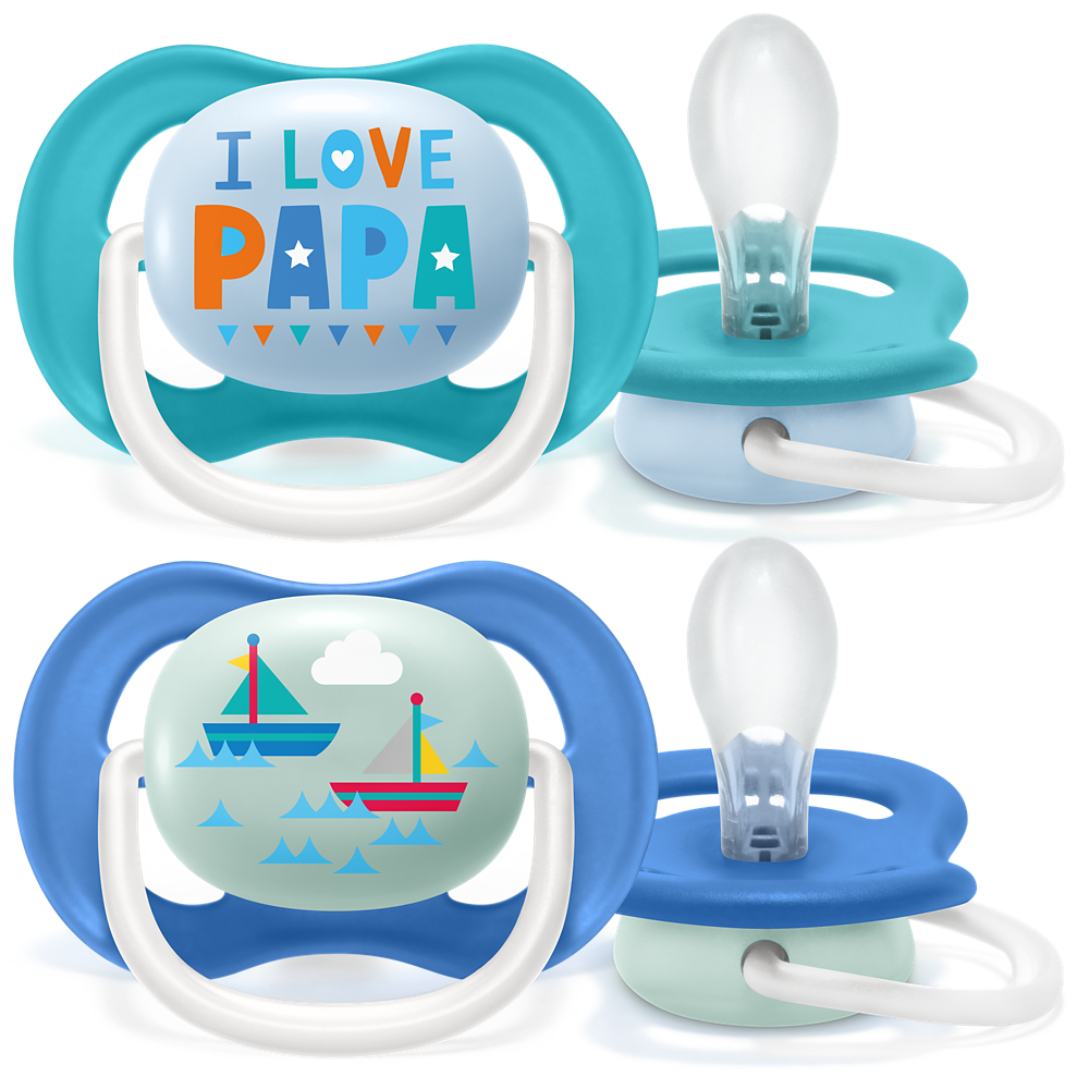 Philips Avent Ultra Air Collection duda 6-18m, deček, 2kom SCF080/03