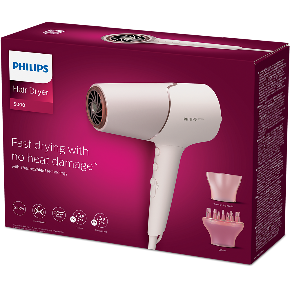 Philips sušilnik za lase serije 5000 BHD530/00