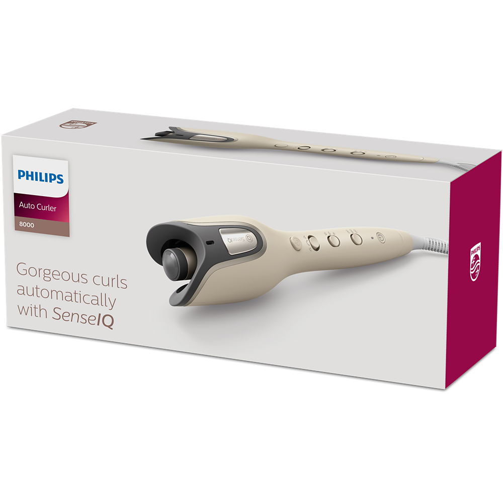 Philips samodejni kodralnik serije 8000 SenseIQ BHB887/00