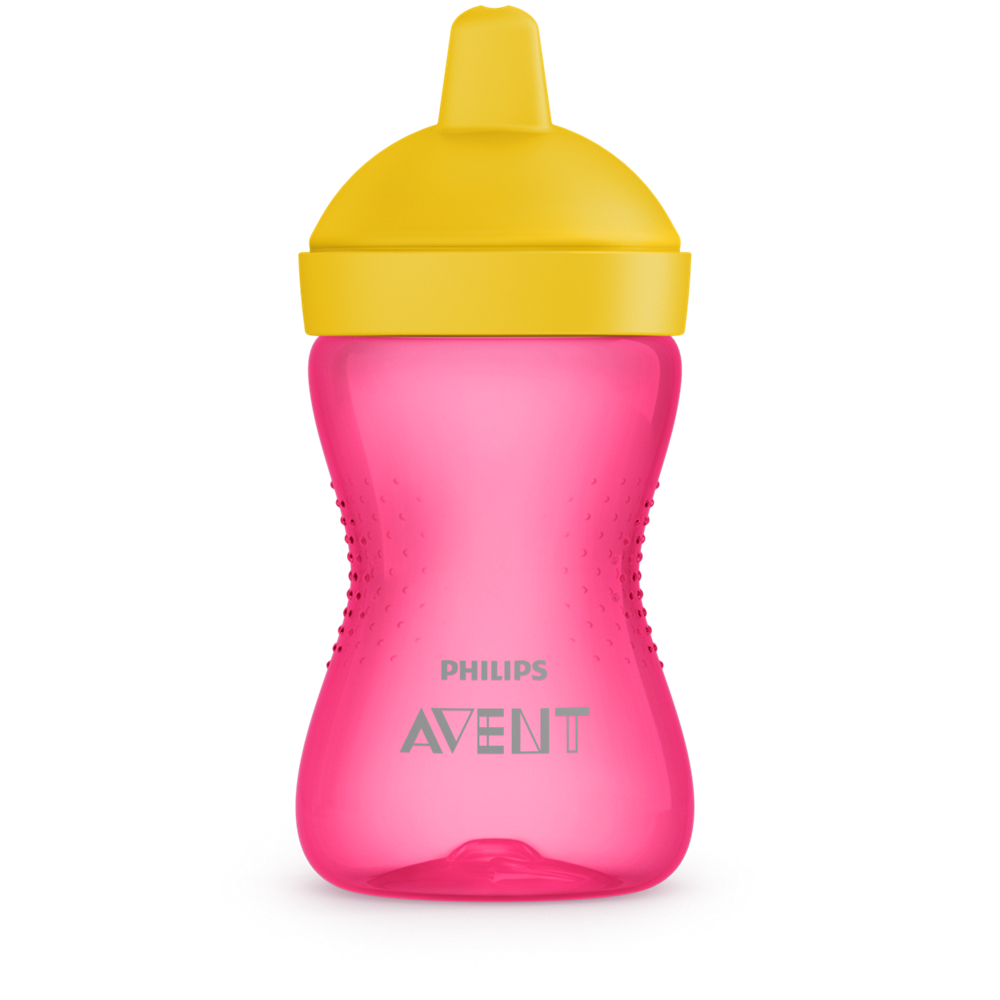 Philips Avent lonček z trdim ustnikom 18m+, 300ml, deklica SCF804/04