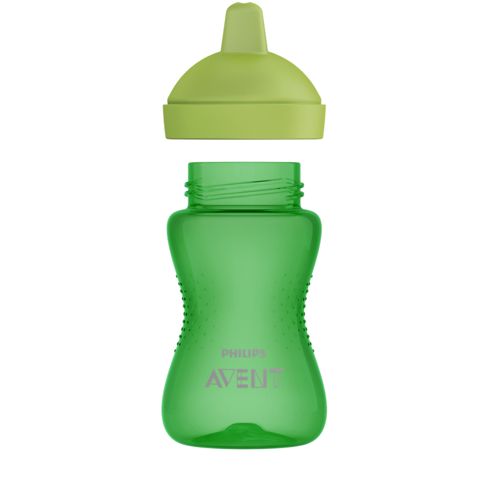 Philips Avent lonček z trdim ustnikom, 18m+, 300ml, deček SCF804/03