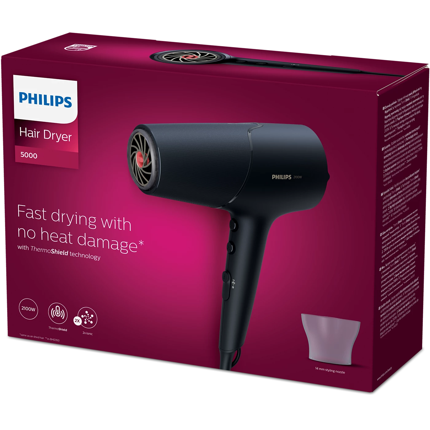 Philips sušilnik za lase serije 5000 BHD504/00