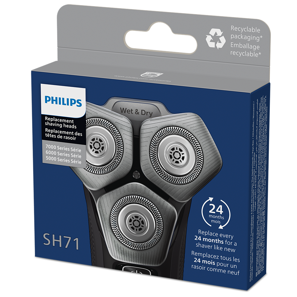 Philips nadomestne glave za britje SH71/50