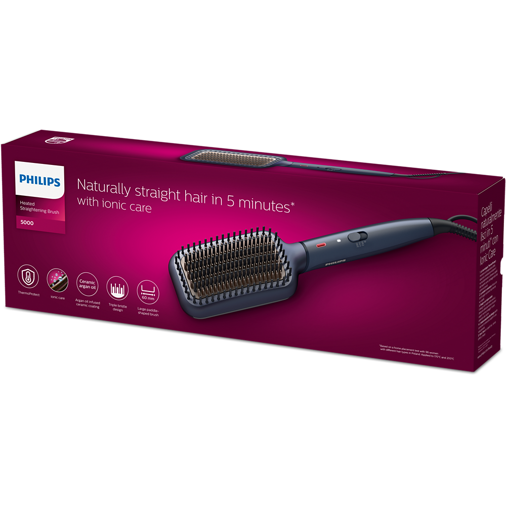 Philips ogrevana krtača za ravnanje las BHH885/00
