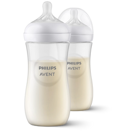 AVENT SCY906/02 STEKLENIČKA PLASTIČNA NATURAL RESPONSE 330ML, 2/1