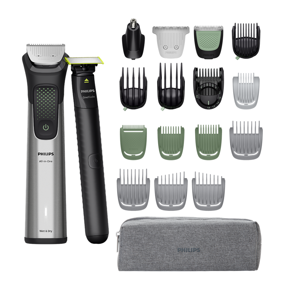 Philips All-in-One urejevalnik za obraz, lase in telo serije 9000 MG9558/15