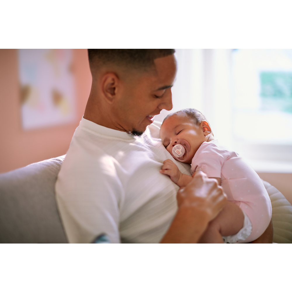 Philips Avent Ultra Soft duda 0-6m, deklica, 2kom SCF091/09