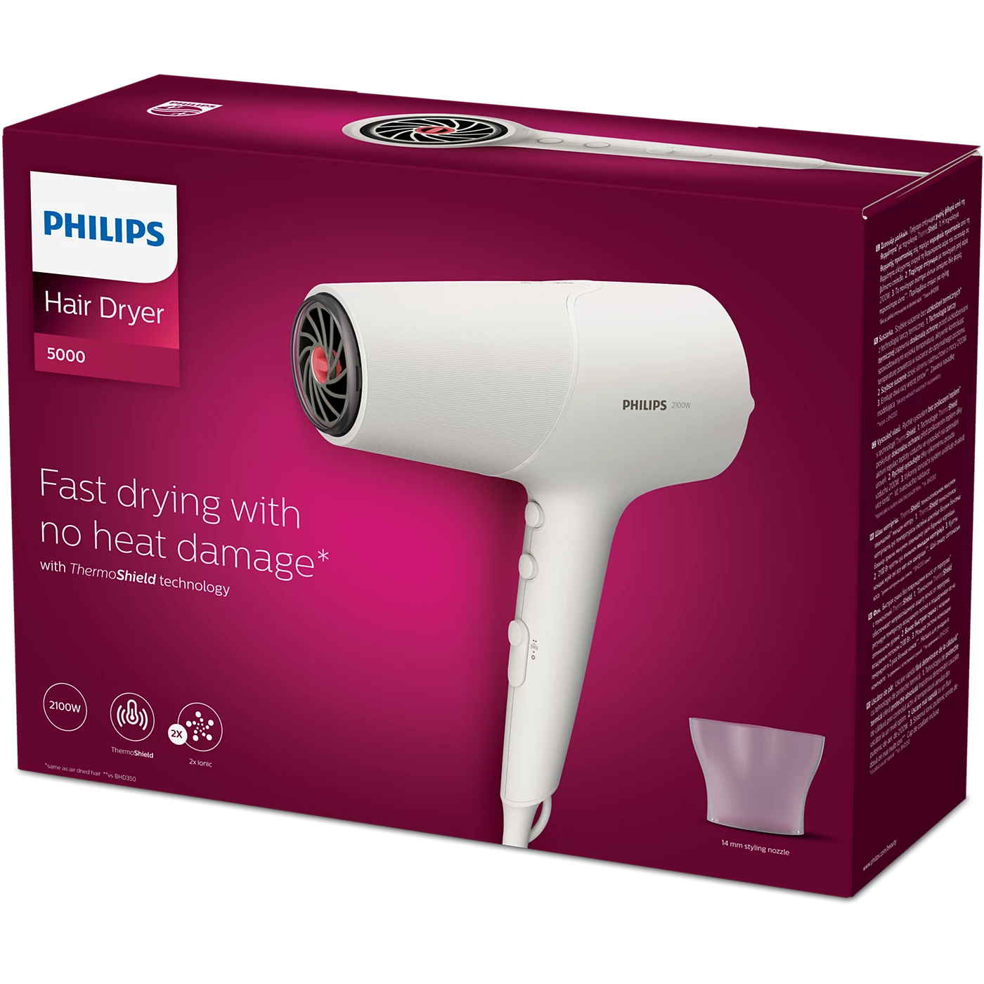 Philips sušilnik za lase serije 5000 BHD501/00