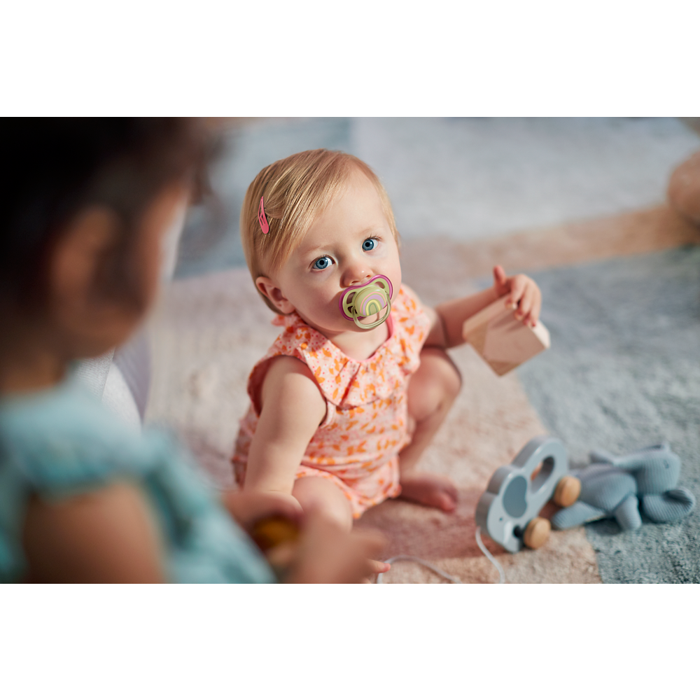Philips Avent Ultra Air duda 0-6m, deklica, 2kom SCF085/59