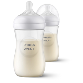 AVENT SCY903/02 STEKLENIČKA PLASTIČNA NATURAL RESPONSE 260 ML, 2/1