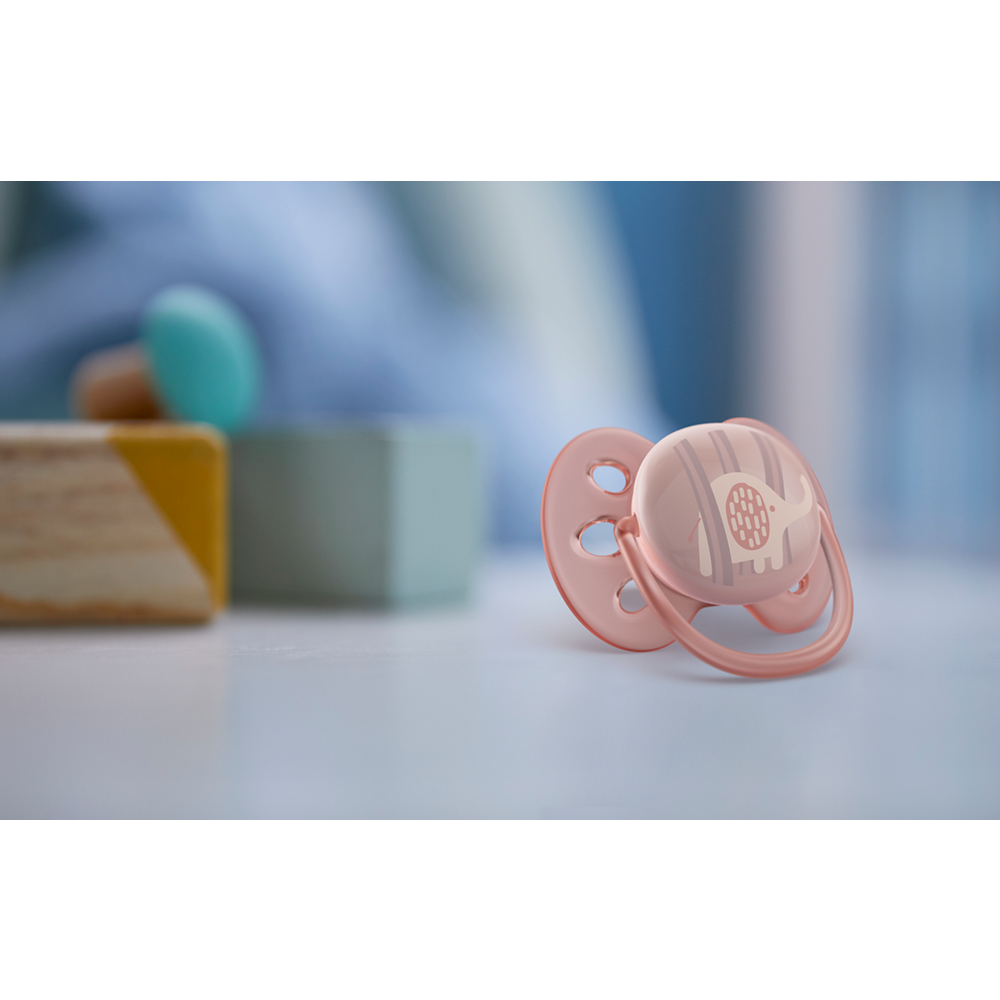 Philips Avent Ultra Soft duda 0-6m, deklica, 2kom SCF091/09
