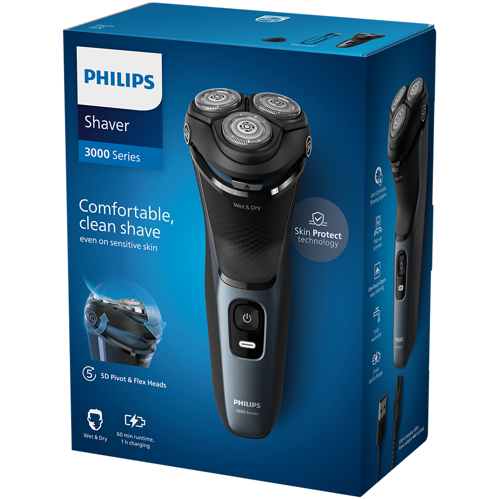 Philips električni brivnik serije 3000 S3144/00