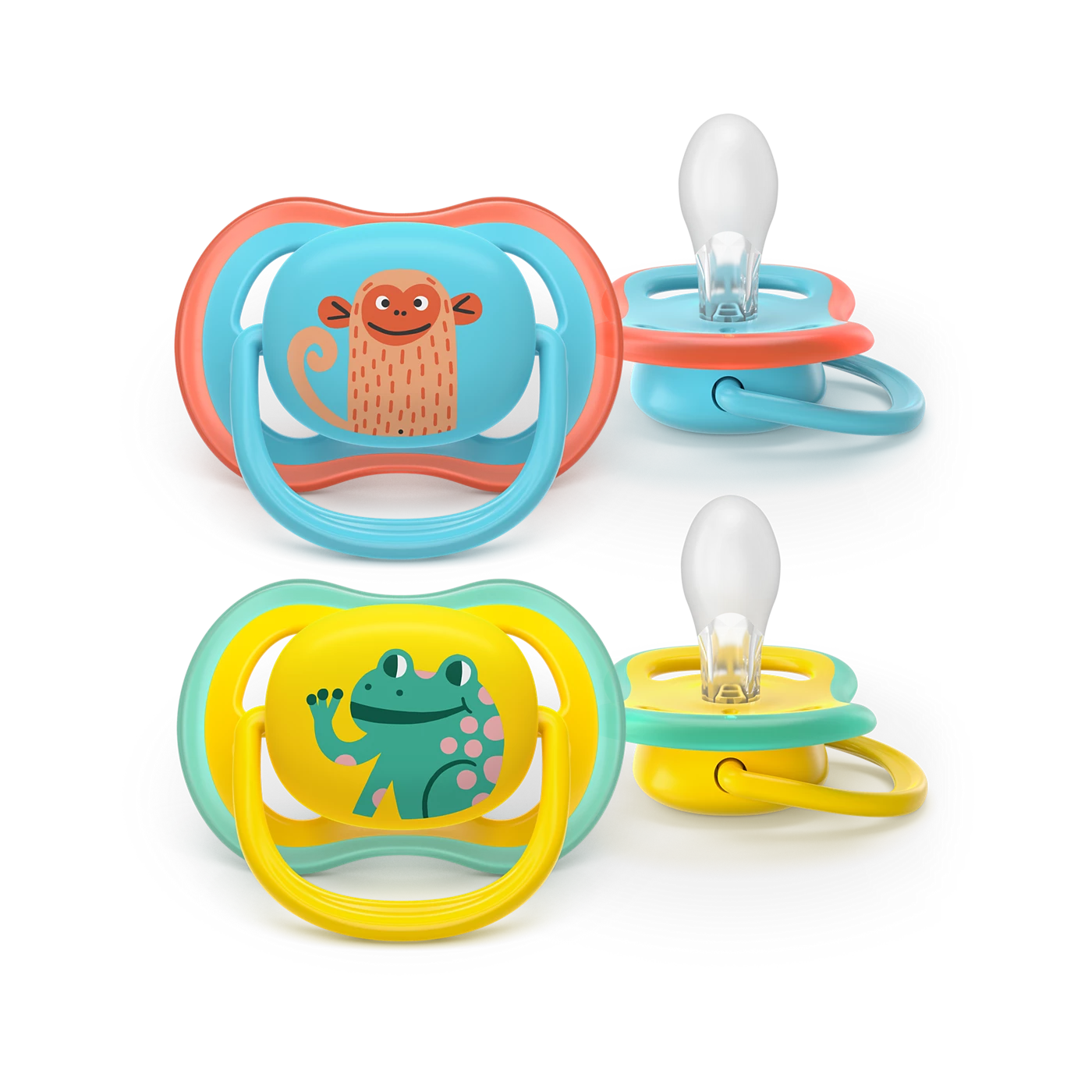 AVENT SCF349/58 TOLAŽILNA DUDA - SILIKON ULTRA AIR MOTIV 18M+, M, 2/1