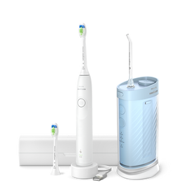 Philips Sonicare Compact Flosser 1000 + električna zobna ščetka Sonicare 5300 HX3334/43