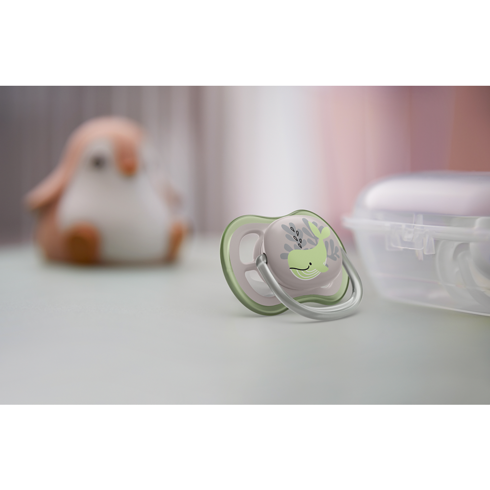 Philips Avent Ultra Air duda 6-18m, deček, 2kom SCF085/60