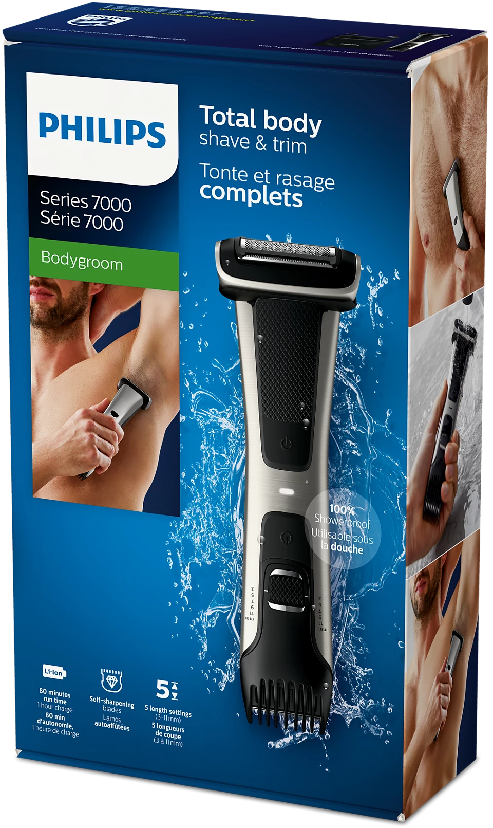 Philips prirezovalnik za telo serije 7000 BG7025/15