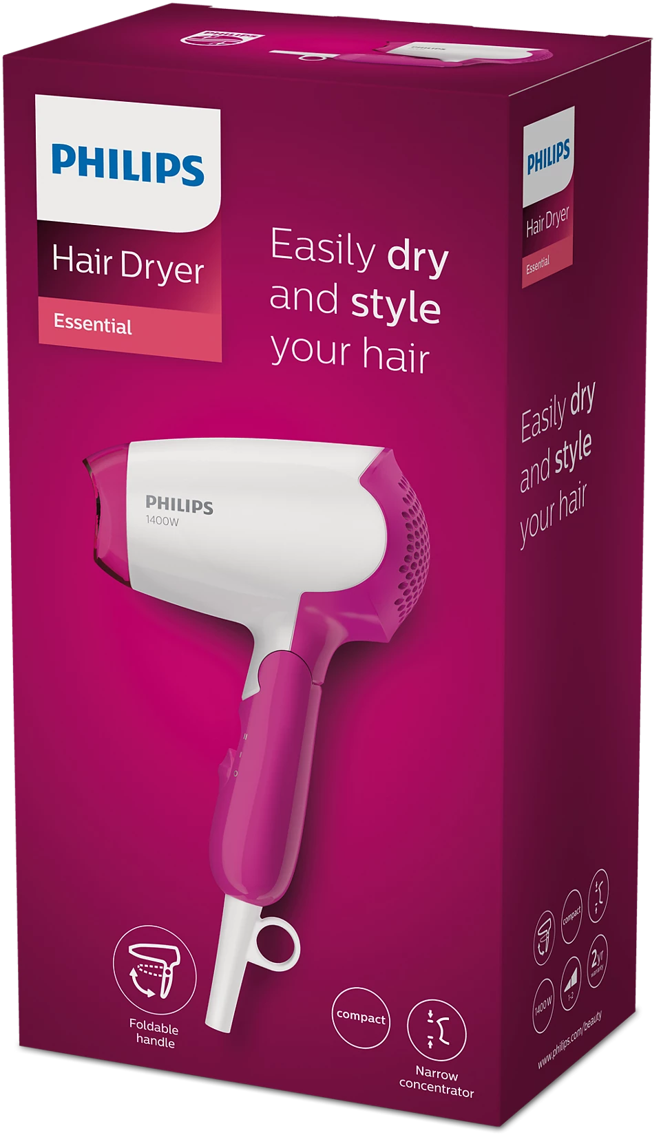 Philips sušilnik za lase DryCare Essential BHD003/00