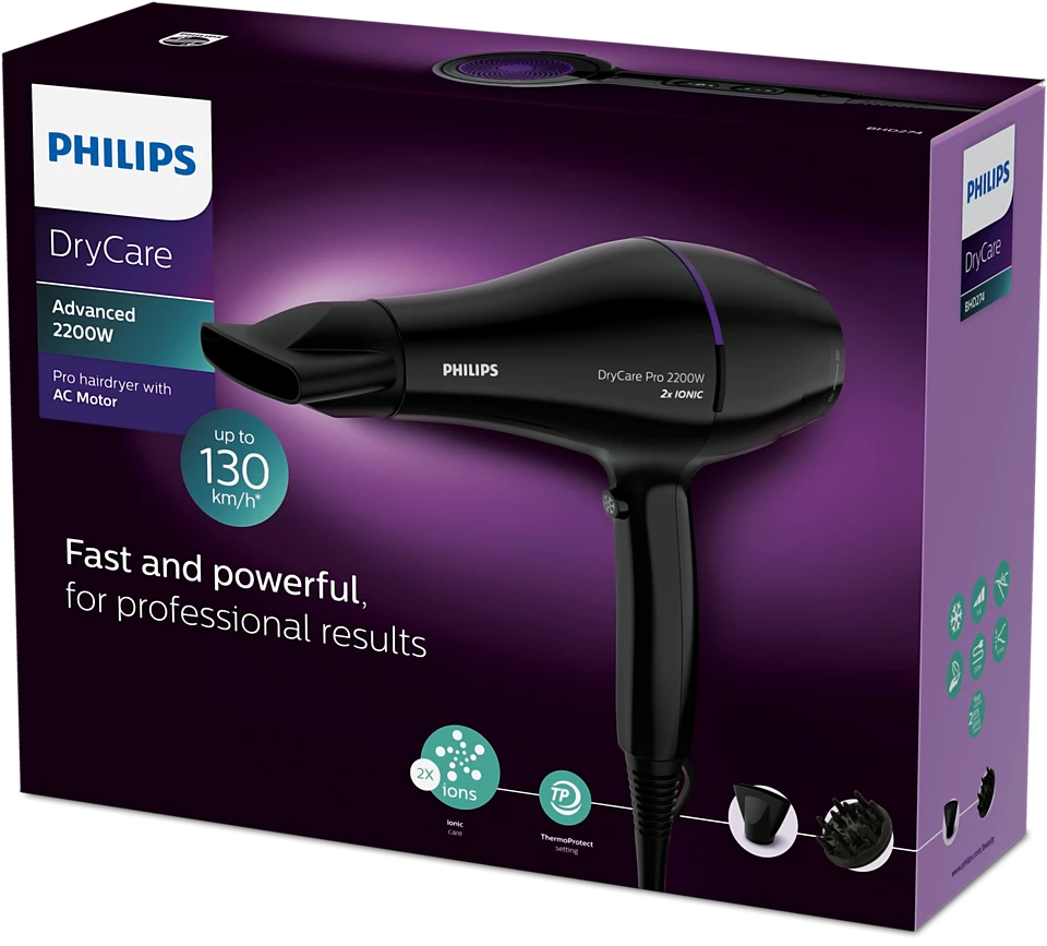 Philips profesionalni sušilnik za lase DryCare BHD274/00