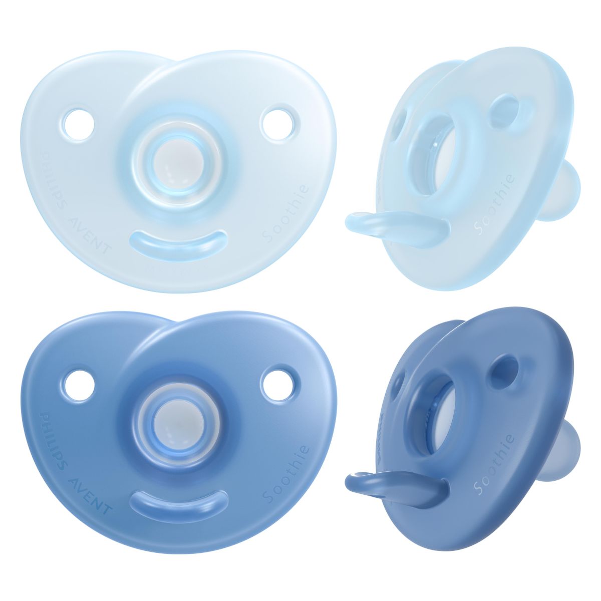 AVENT SCF099/26 TOLAŽILNA DUDA - SILIKON SOOTHIE 0-6M, M, 2/1