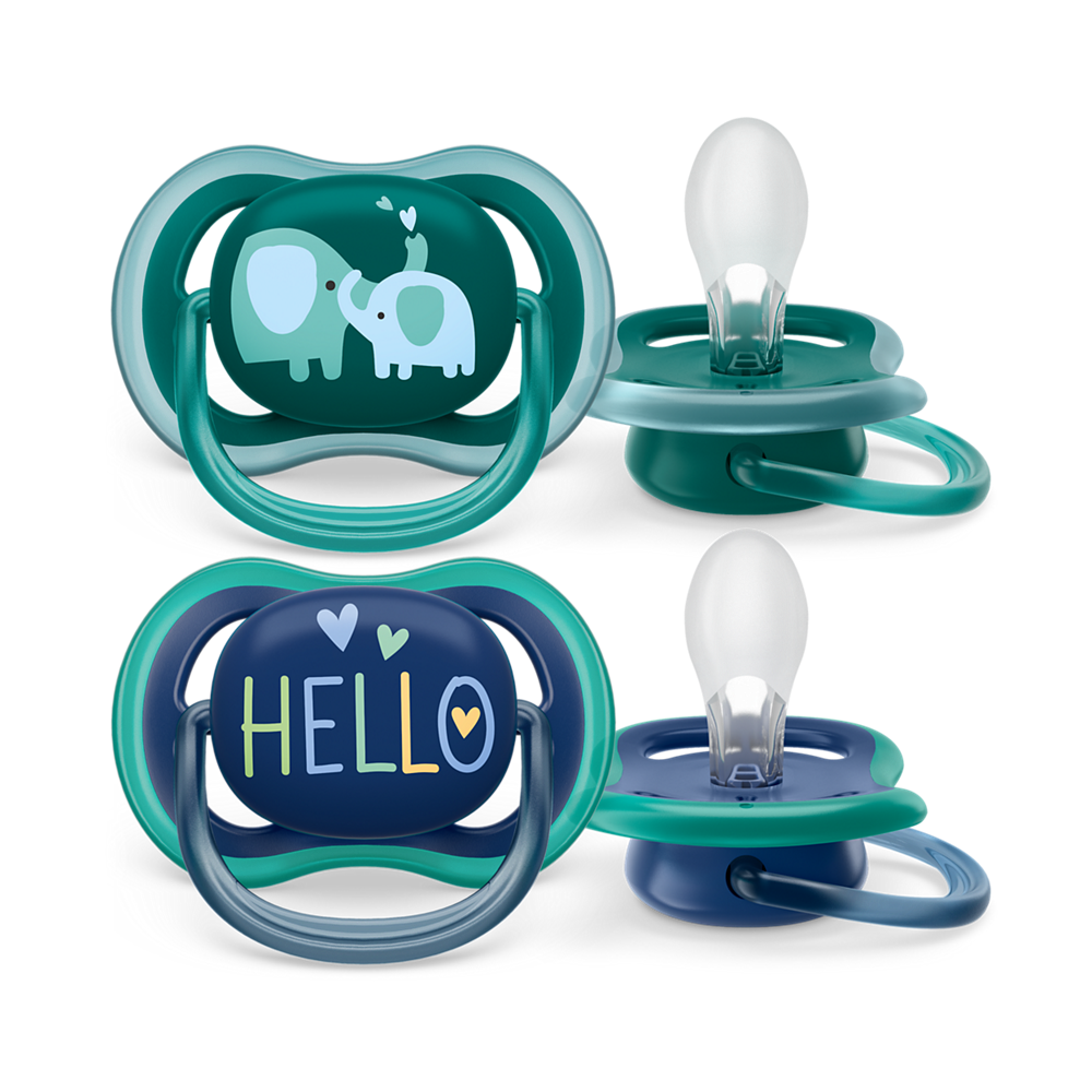 Philips Avent Ultra Air duda 18m+, deček, 2kom, SCF349/18