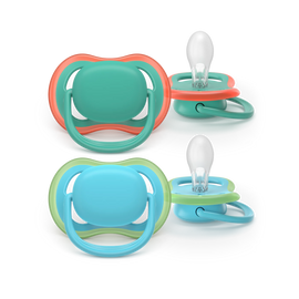 AVENT SCF087/10 TOLAŽILNA DUDA - SILIKON ULTRA AIR ENOB. 6-18M, M, 2/1