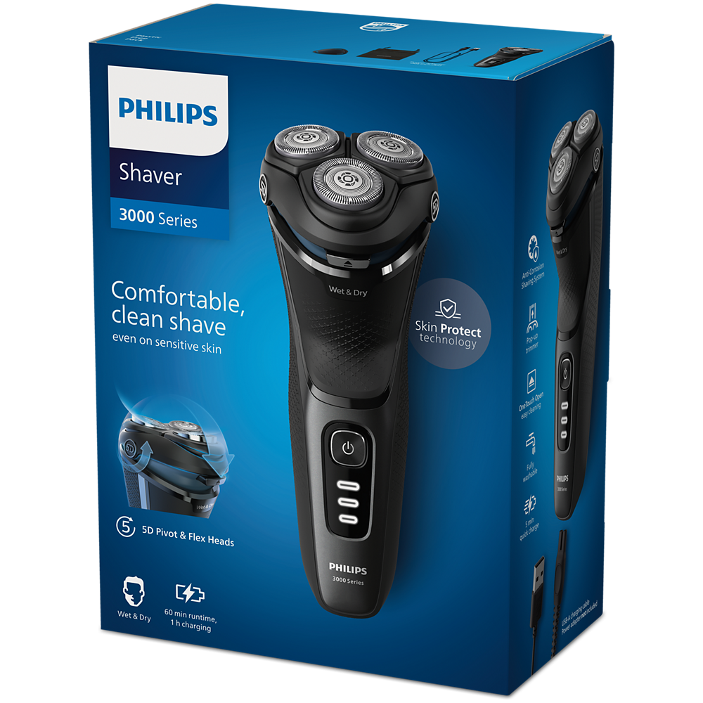 Philips električni brivnik serije 3000 S3244/12