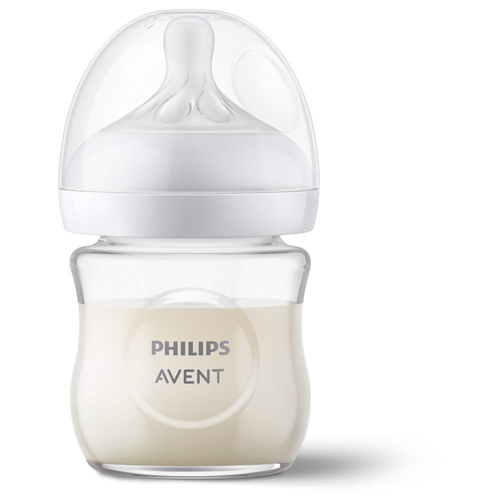Philips Avent Natural Response steklena otroška steklenička 125ml, SCY930/01