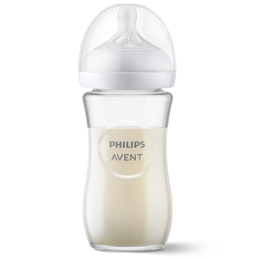 Philips Avent Natural Response steklena otroška steklenička 240ml, SCY933/01