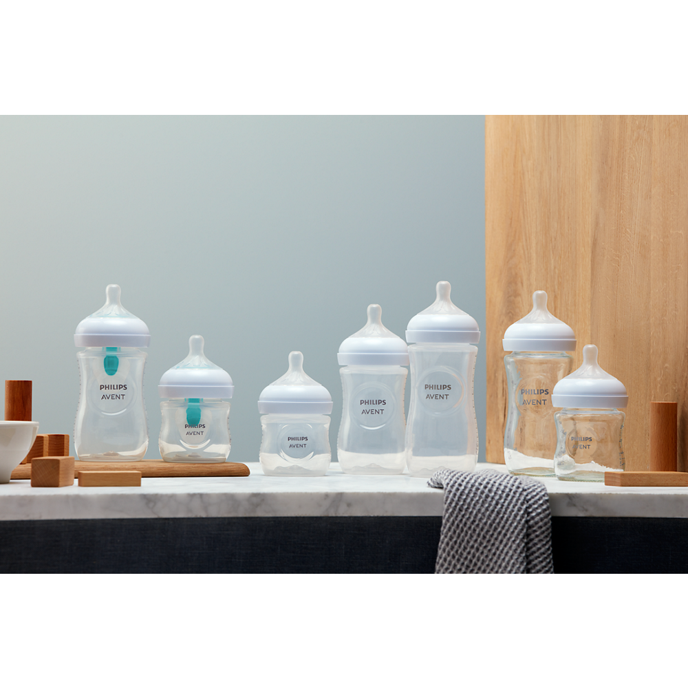 Philips Avent Natural Response steklena otroška steklenička 125ml, SCY930/01