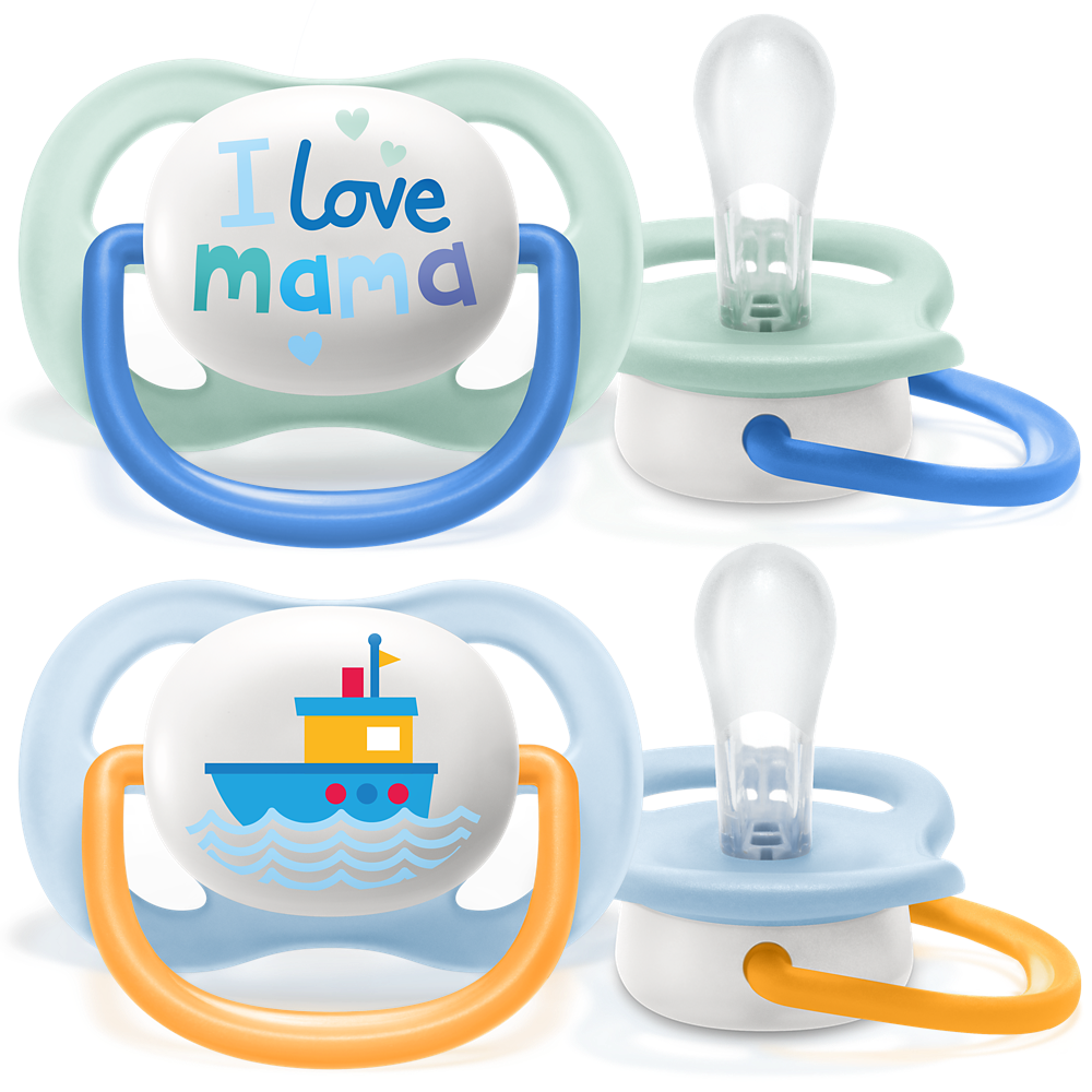 Philips Avent Ultra Air Collection duda 0-6m, deček, 2kom, SCF080/01