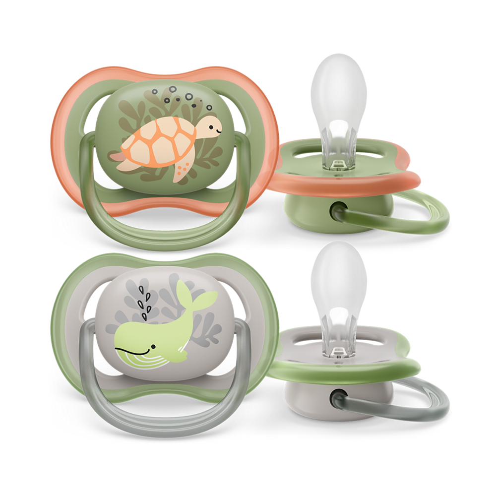 Philips Avent Ultra Air duda 6-18m, deček, 2kom SCF085/60