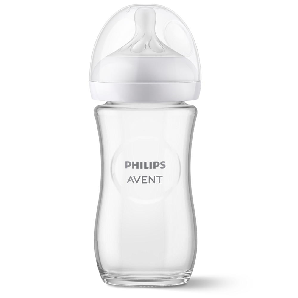 Philips Avent Natural Response steklena otroška steklenička 240ml, SCY933/01