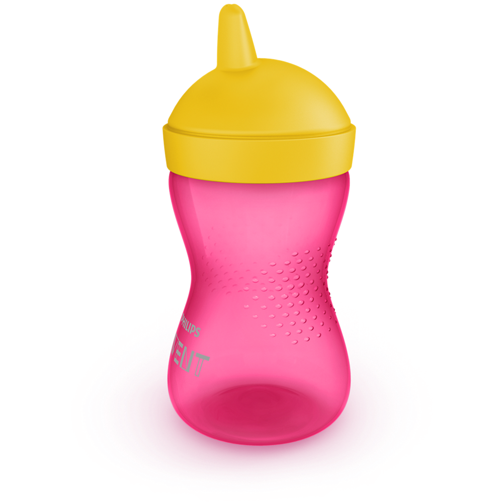 Philips Avent lonček z trdim ustnikom 18m+, 300ml, deklica SCF804/04