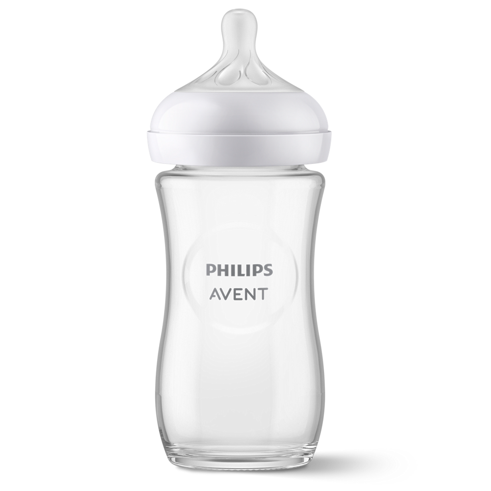 Philips Avent Natural Response steklena otroška steklenička 240ml, SCY933/01