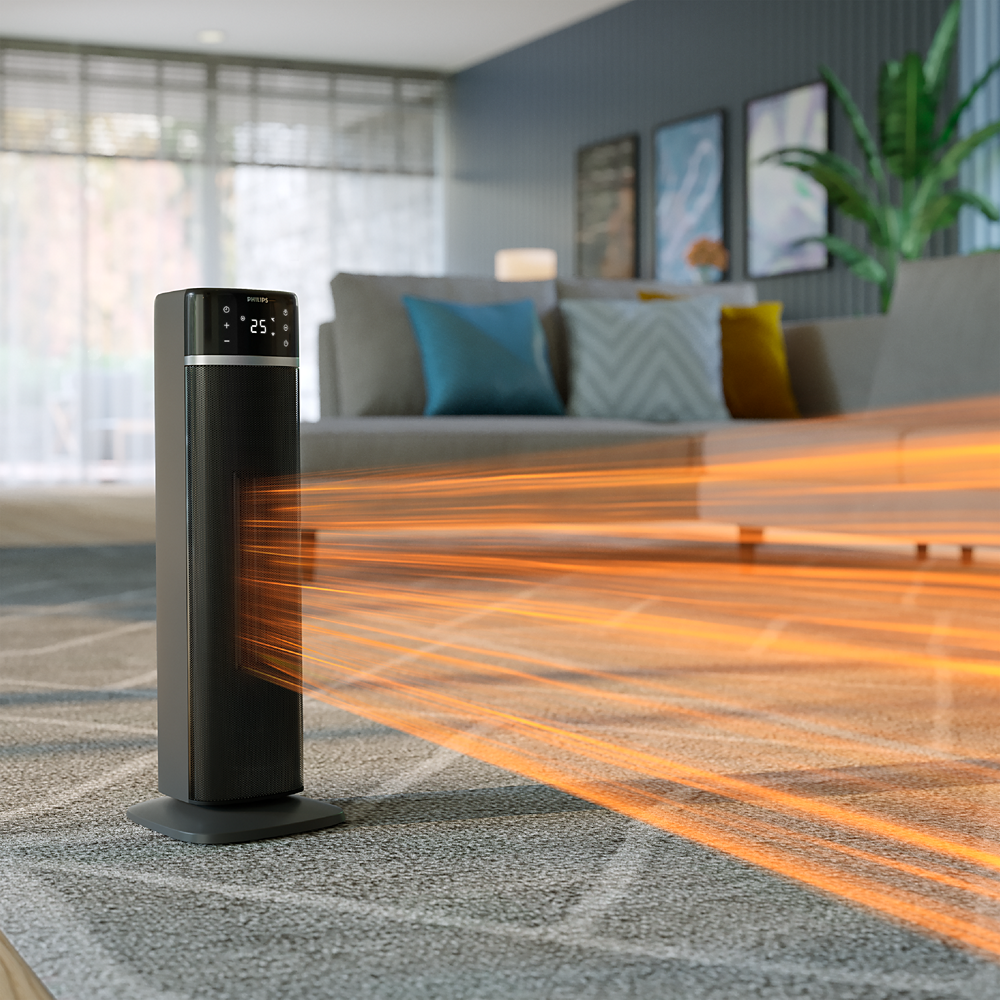 Philips Pametni stolpni keramični grelnik CX5120/11 Smart Tower serija 5000