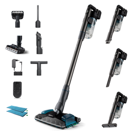 Philips Brezžični pokončni sesalnik XC8055/01 Aqua serija 8000