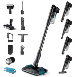 Philips Brezžični pokončni sesalnik XC8057/01 Aqua serija 8000