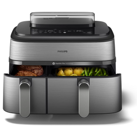 Philips Airfryer z dvojno košaro s paro NA555/00 serija 5000