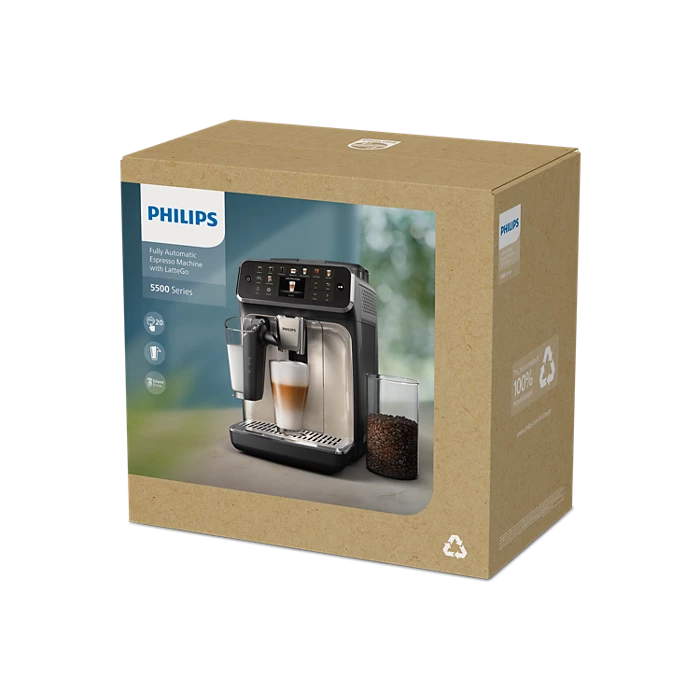 Philips LatteGo samodejni kavni aparat EP5543/90 serija 5500