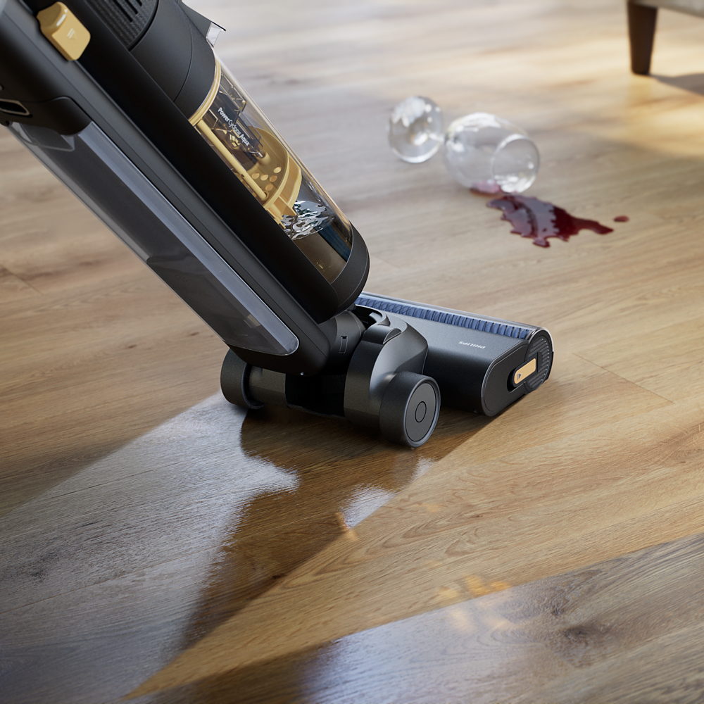 Philips AquaTrio Brezžični pokončni sesalnik za sesanje in pomivanje XW7264/11 serija 7000