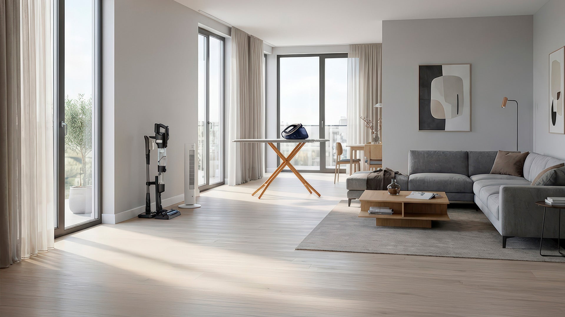 Sesanje, likanje, gretje in hlajenje