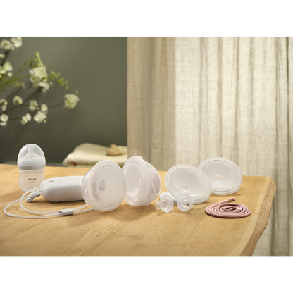 Philips Avent Hands-free dvojna električna brezžična prsna črpalka SCF532/11