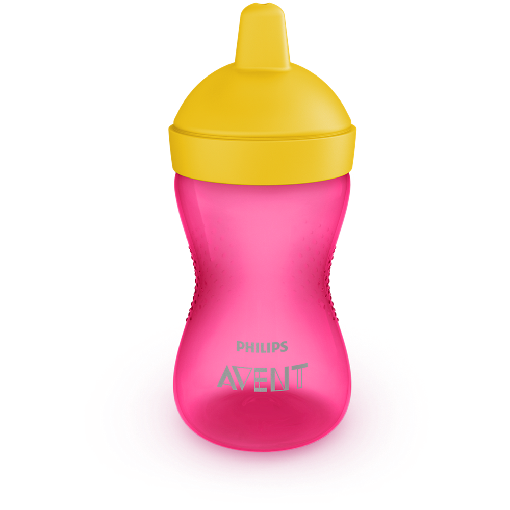 Philips Avent lonček z trdim ustnikom 18m+, 300ml, deklica SCF804/04