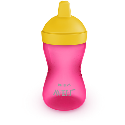 Philips Avent lonček z trdim ustnikom 18m+, 300ml, deklica SCF804/04