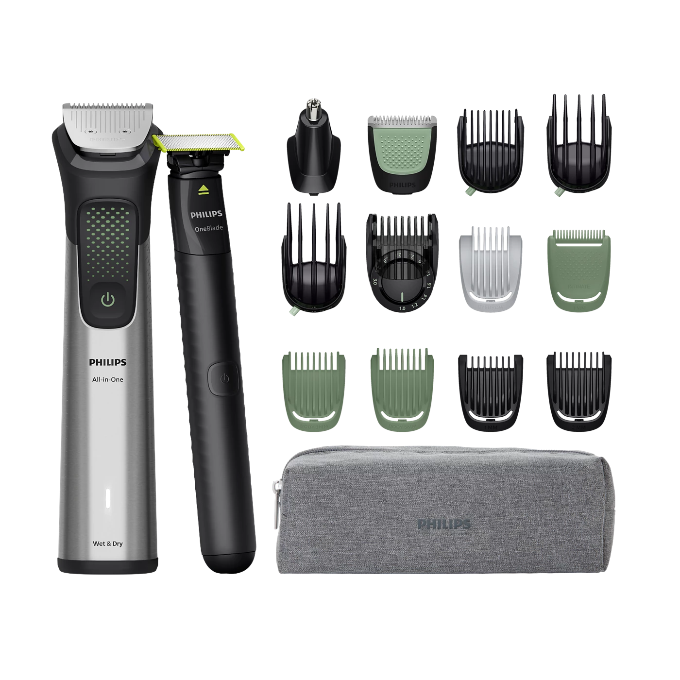 Philips All-in-One urejevalnik za obraz, lase in telo serije 9000 MG9535/15
