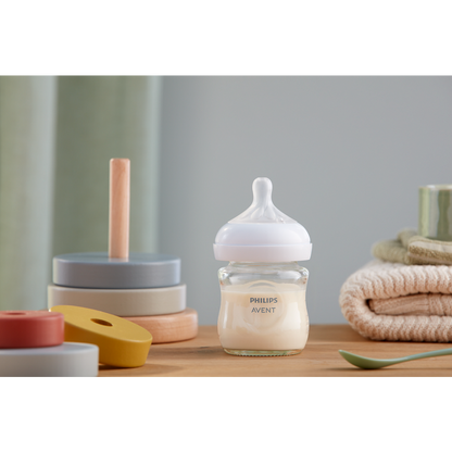 Philips Avent Natural Response steklena otroška steklenička 125ml, SCY930/01