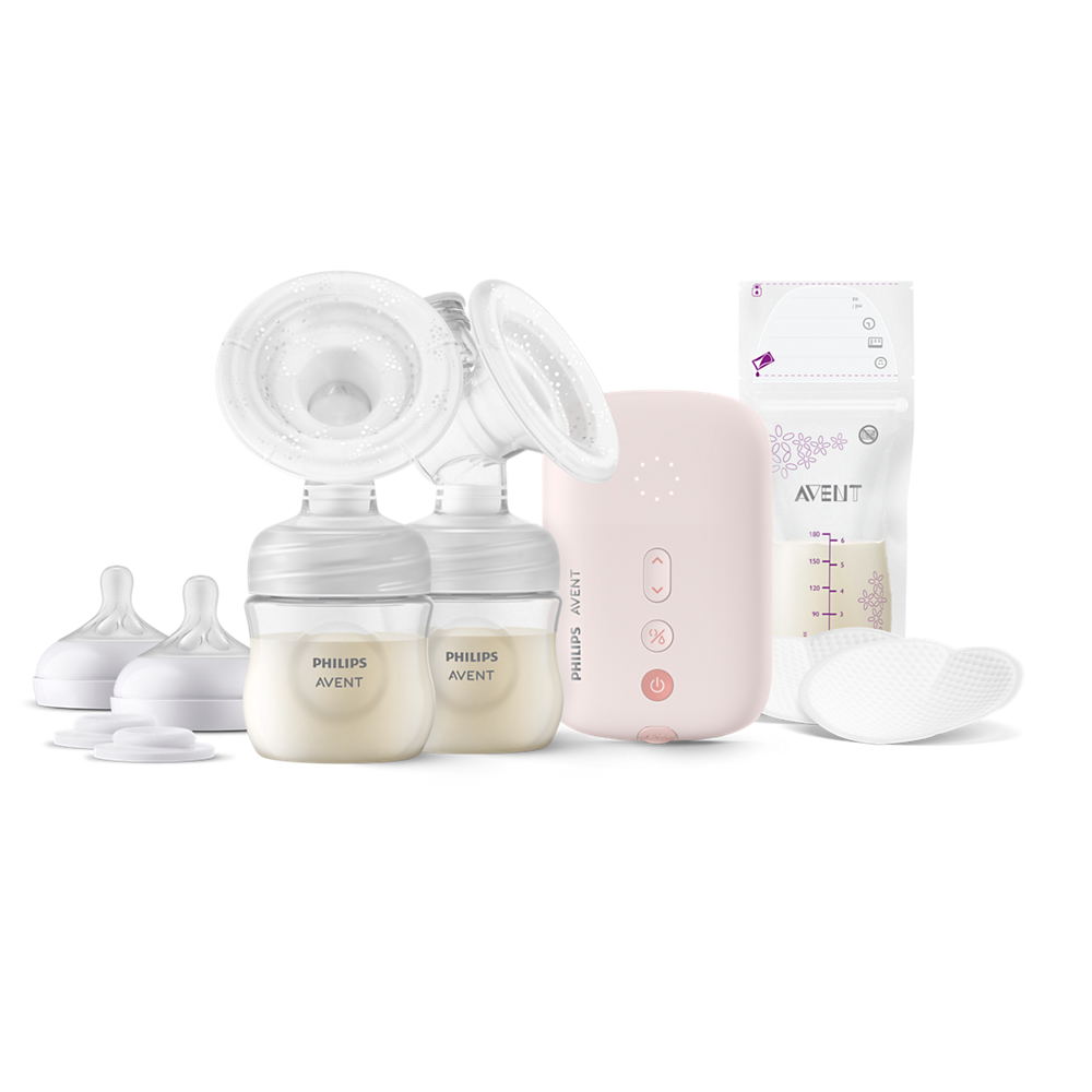 Philips Avent dvojna Električna prsna črpalka SCF397