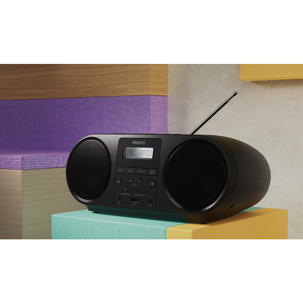 PHILIPS TAZ6000/10 CD in DAB+/FM RADIO