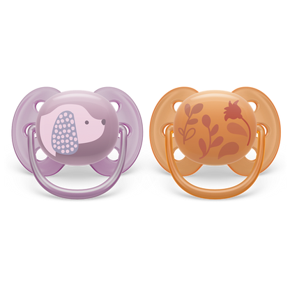 Philips Avent Ultra Soft duda 6-18m, deklica, 2kom SCF091/18